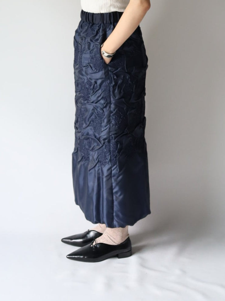 Embroidery  balloon skirt/K236-65064