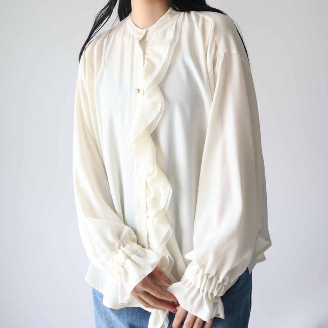 Frill blouse/K246-66112 – Kittle.