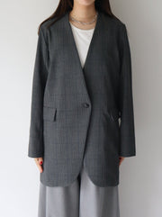 No collar jacket/K236-68093