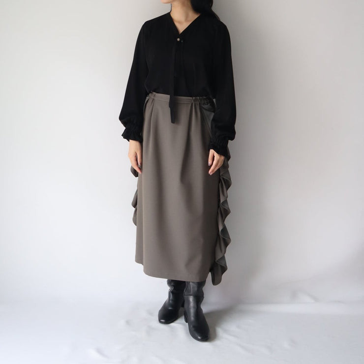 【新作】Tie blouse/K246-66111