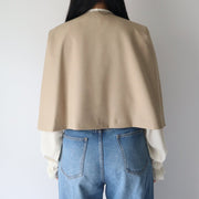 Short cape jacket/K246-68123