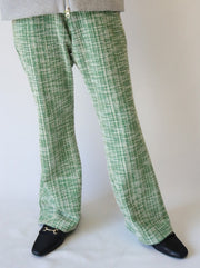 Tweed flare pants/K236-64114