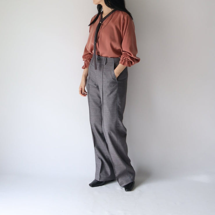 【新作】Tie blouse/K246-66111