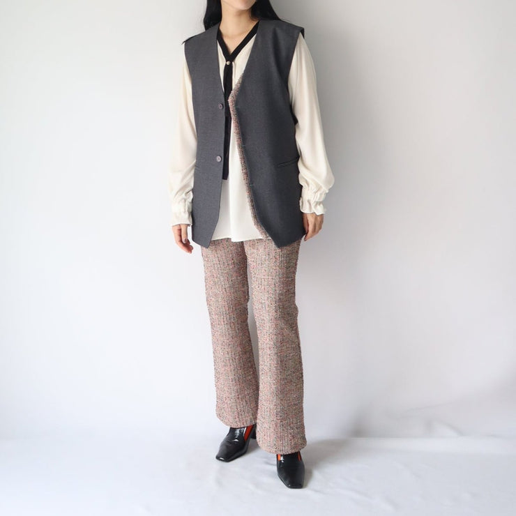 【新作】Tie blouse/K246-66111