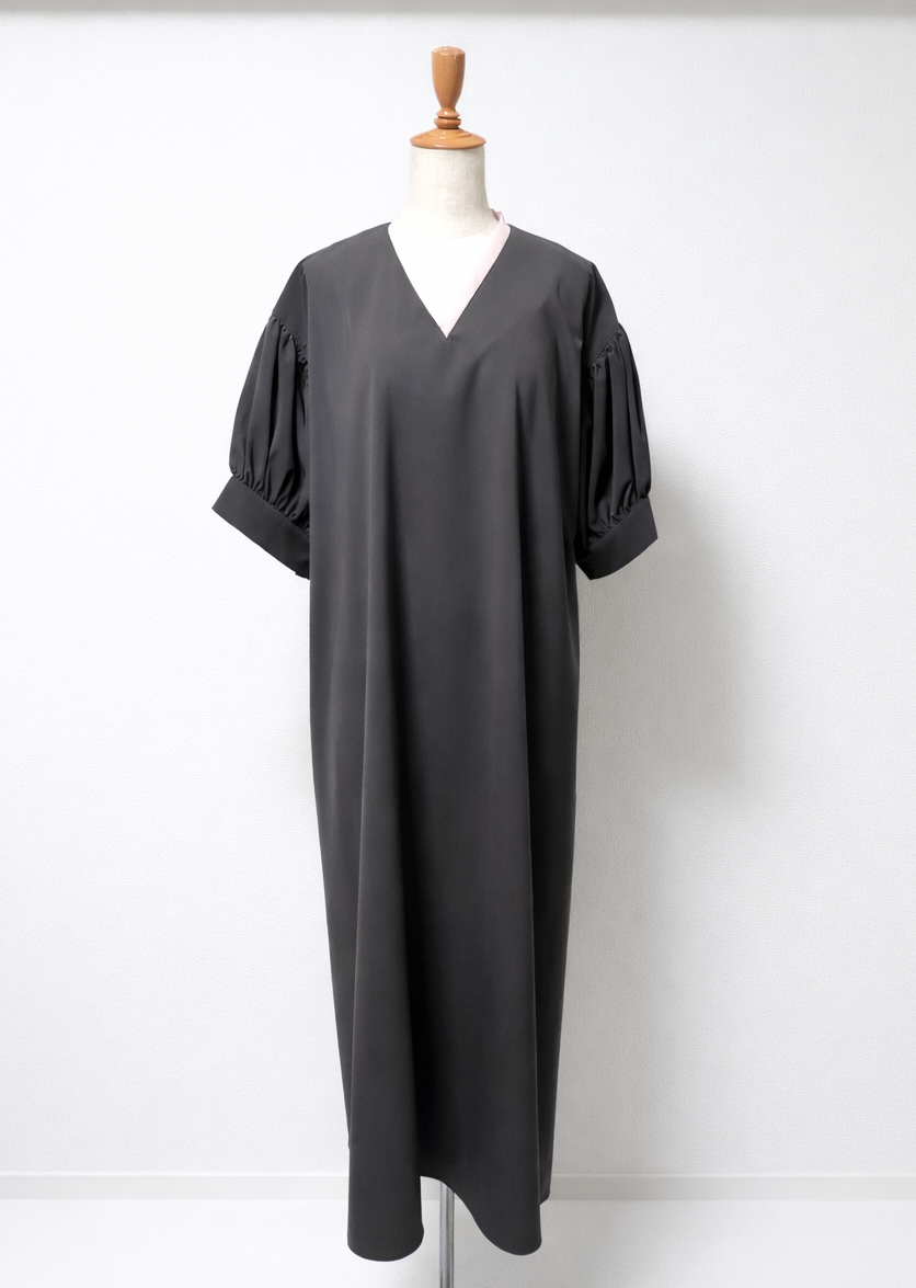 puff sleeve dressパフスリーブドレス/K261-67149 – Kittle.