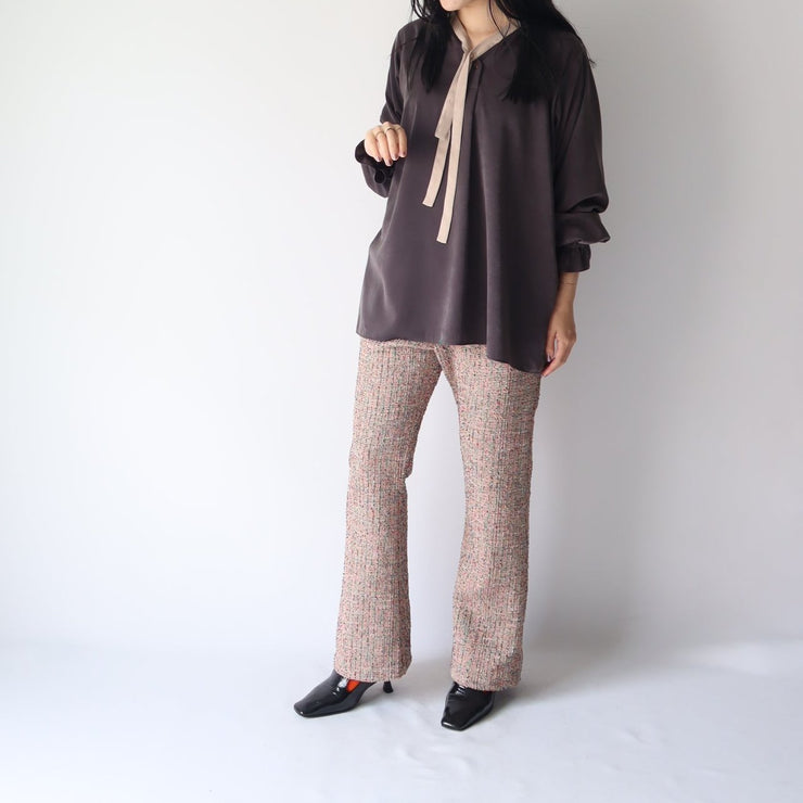 【新作】Tie blouse/K246-66111