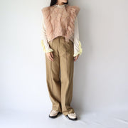 Center press stitch pants/K246-64142