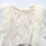 Frill tulle vest/K246-62224