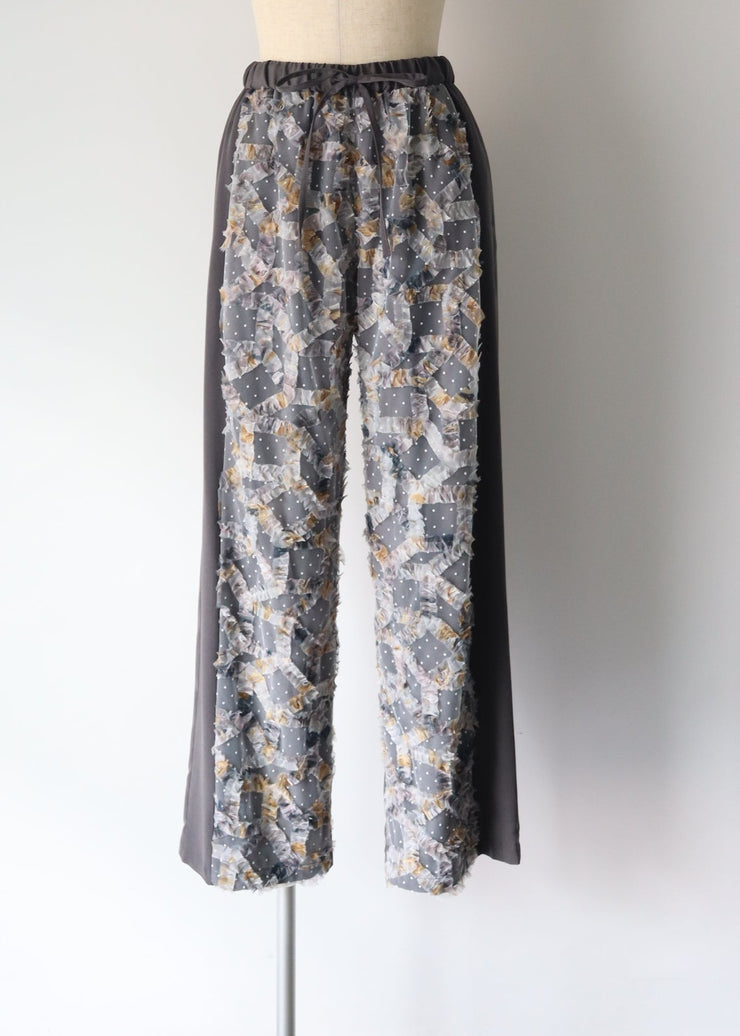 front dot×ribon easy pants/K256-64163