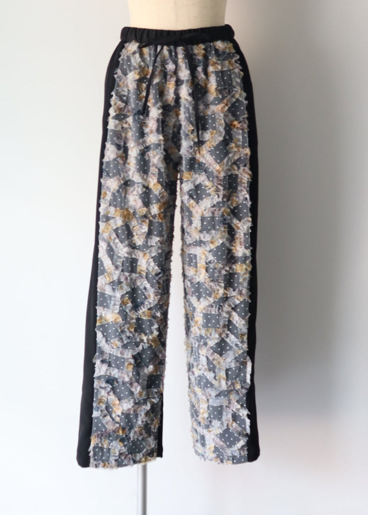 front dot×ribon easy pants/K256-64163