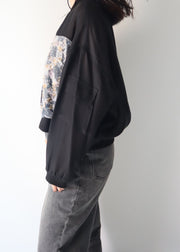 front dot×ribon blouson/K256-68138
