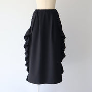 Side frill skirt/K246-65084