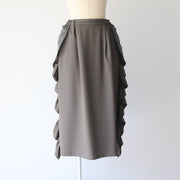 Side frill skirt/K246-65084