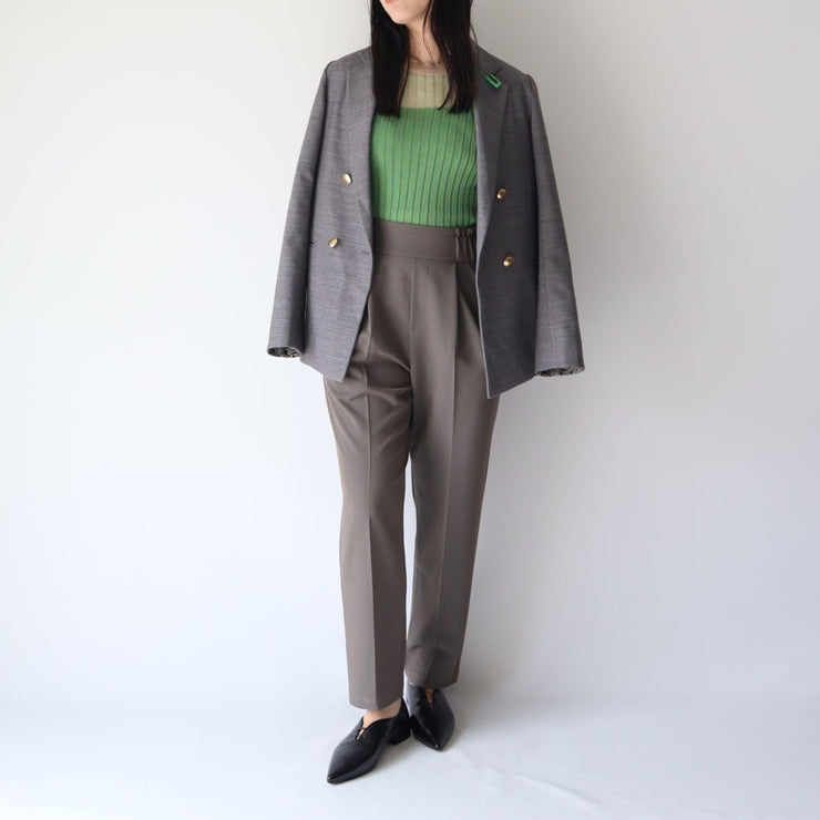 Double tailored jacket /K246-68115