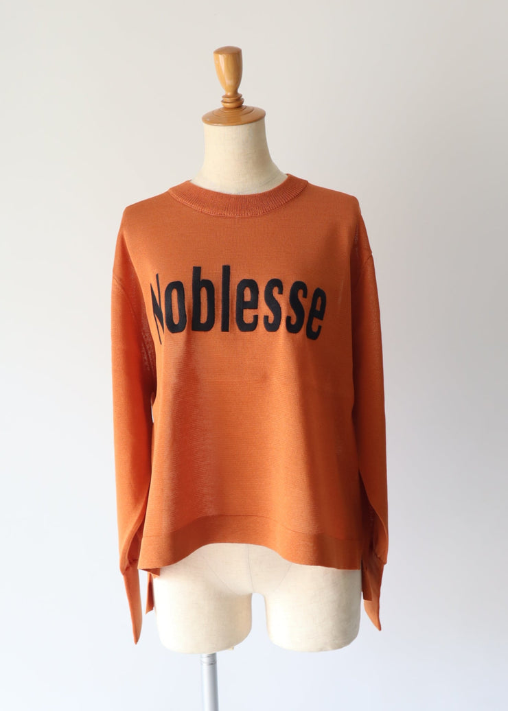 【第2位】logo knit/K256-61054