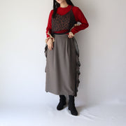 Side frill skirt/K246-65084