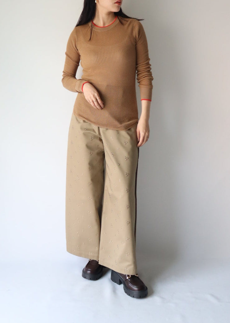 【新作】Flower spot pants/K256-64166