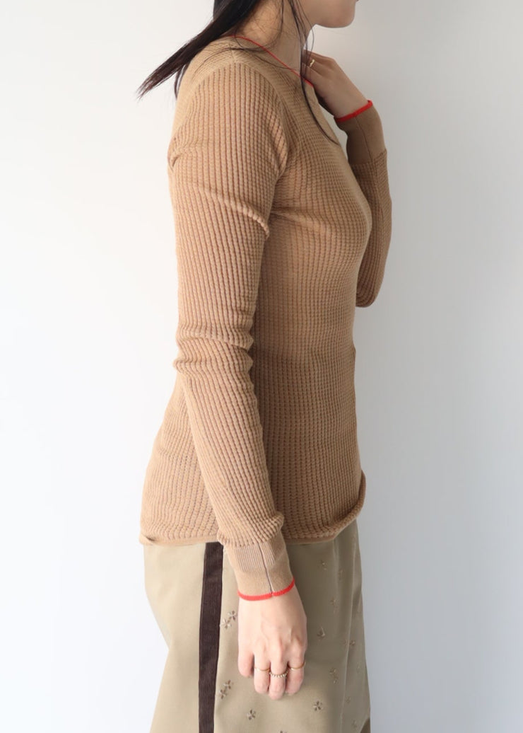 【第4位】waffle like knit/K256-61059