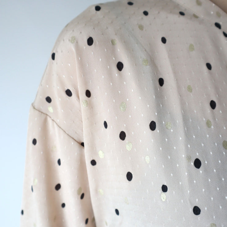 Dot shirt one-piece/K246-67126