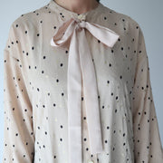 Dot shirt one-piece/K246-67126