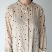 Dot shirt one-piece/K246-67126