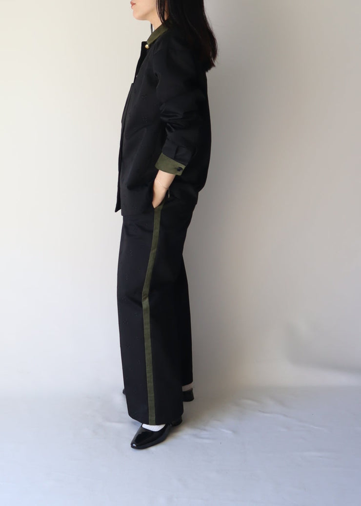 【新作】Flower spot coveralls/K256-68141