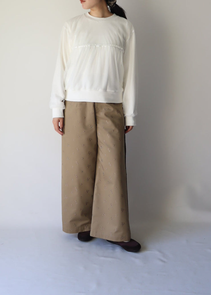【新作】Flower spot pants/K256-64166