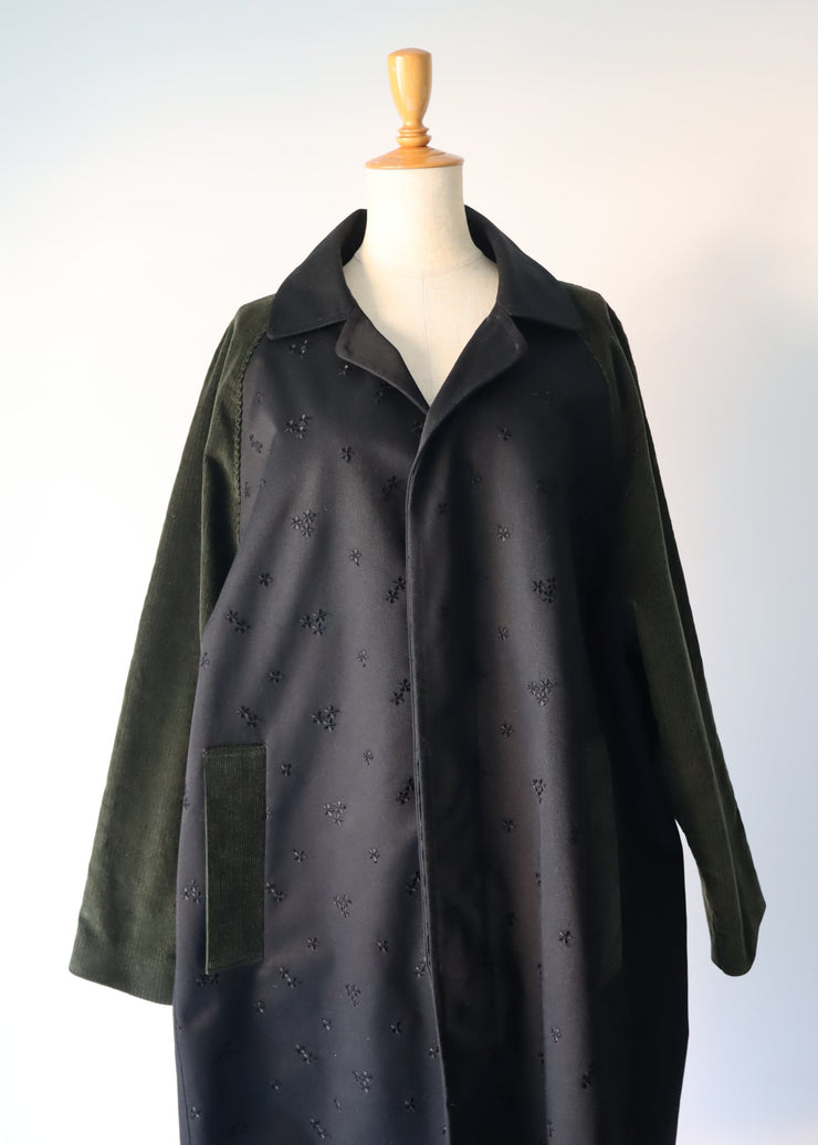 【新作】Flower Spot Trench Coat/K256-68142