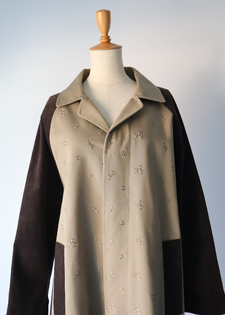 【新作】Flower Spot Trench Coat/K256-68142