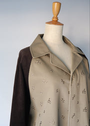 【新作】Flower Spot Trench Coat/K256-68142