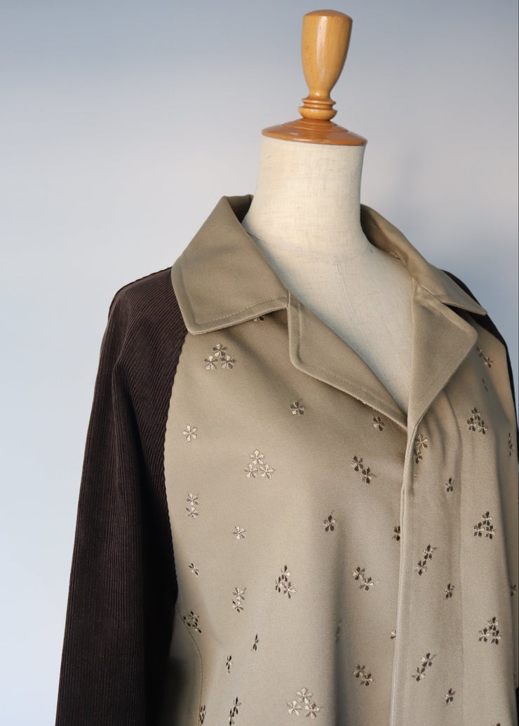【新作】Flower Spot Trench Coat/K256-68142