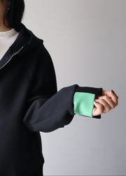 Bonding zip parker/K256-62264