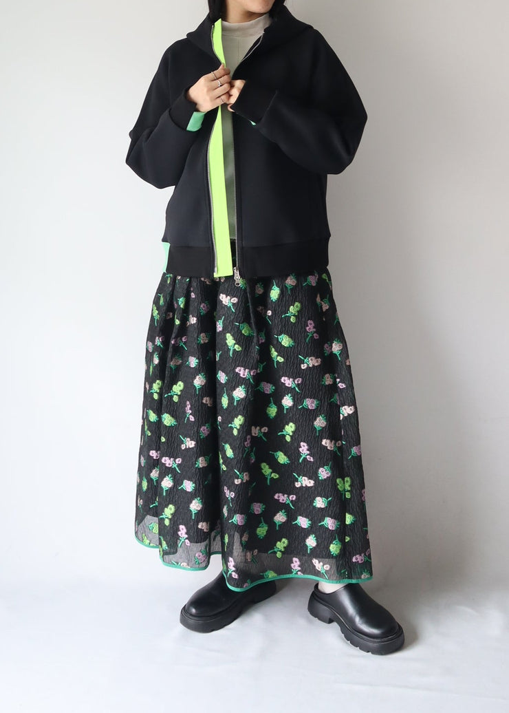 Bonding zip parker/K256-62264