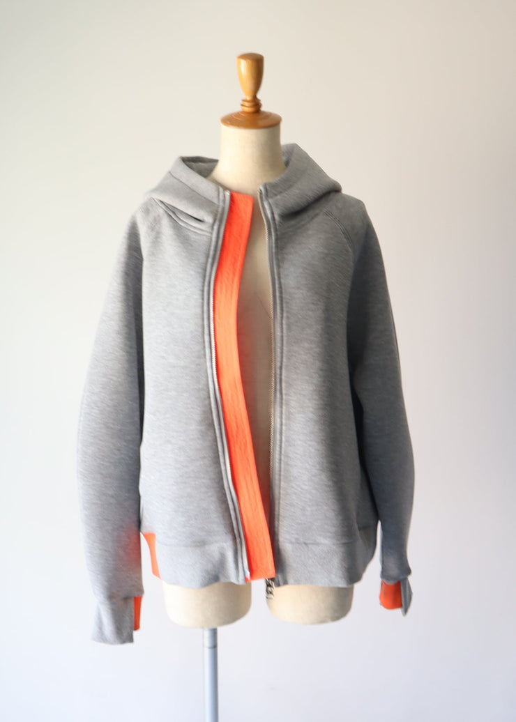 Bonding zip parker/K256-62264