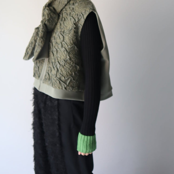 【第4位】Bicolor rib knit/K246-61050