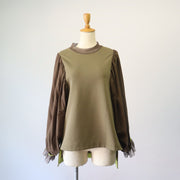 Sleeve volume tops/K246-62222