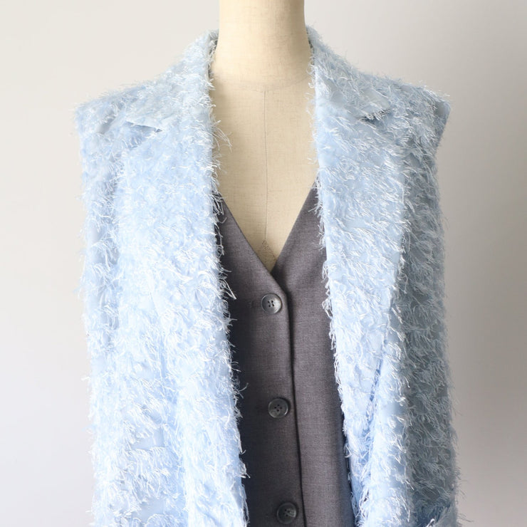 【第5位】Shaggy vest in vest /K246-68116