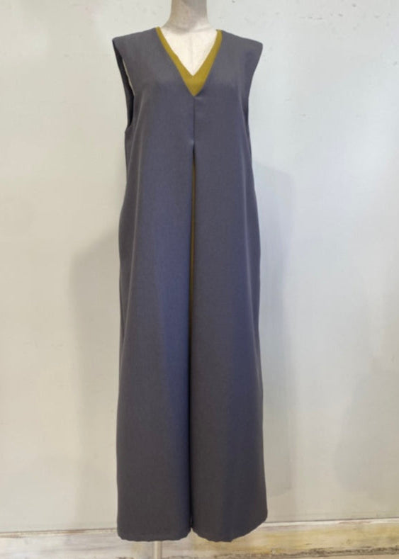 v neck one-piece/K256-67145