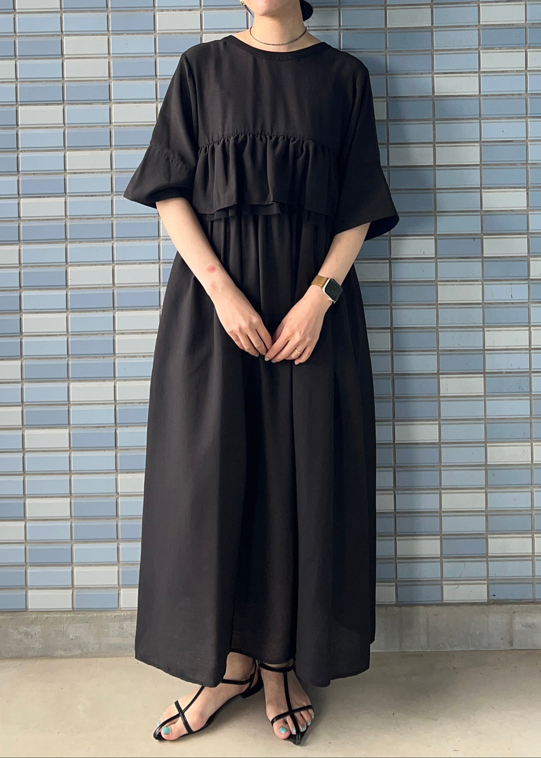 新作】tiered 2way dressティアード2wayドレス/K261-67152 – Kittle.