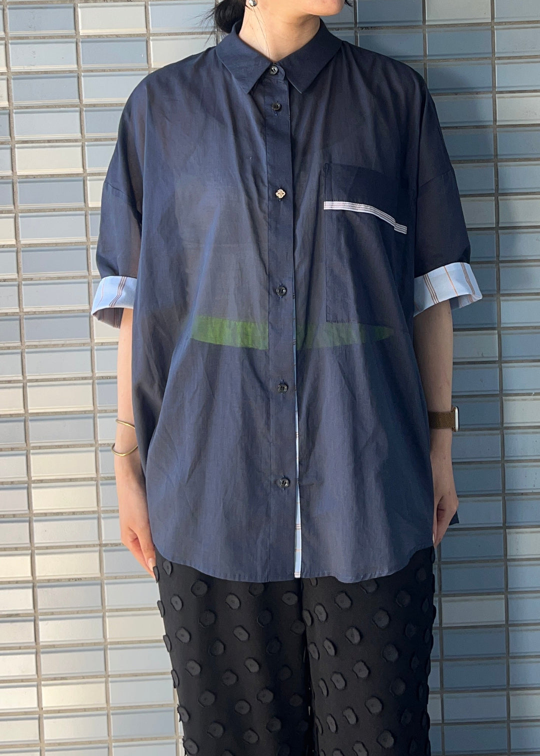 新品　Katie PAPILLON ビッグTシャツ　チャコール　フリーサイズ 第1位】Big shirtビッグシャツ/K261-66141 – Kittle.