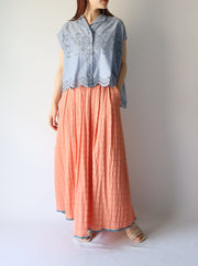 Shirring skirt/K231-65059
