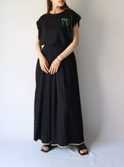Shirring skirt/K231-65059