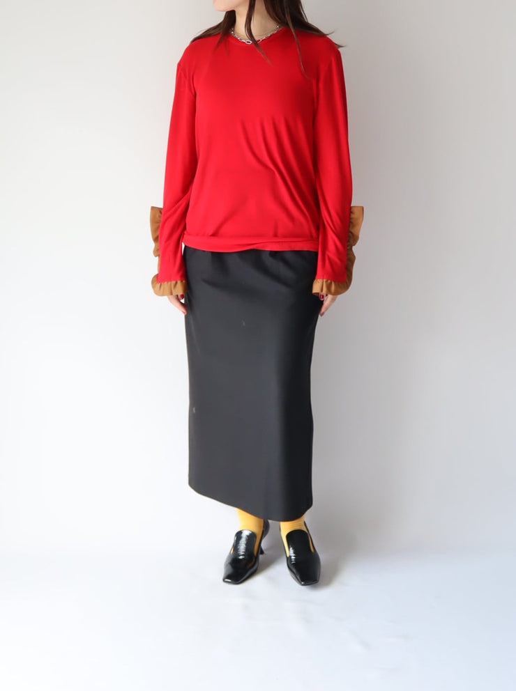 【第3位】Sleeve frill inner tops/K236-62179