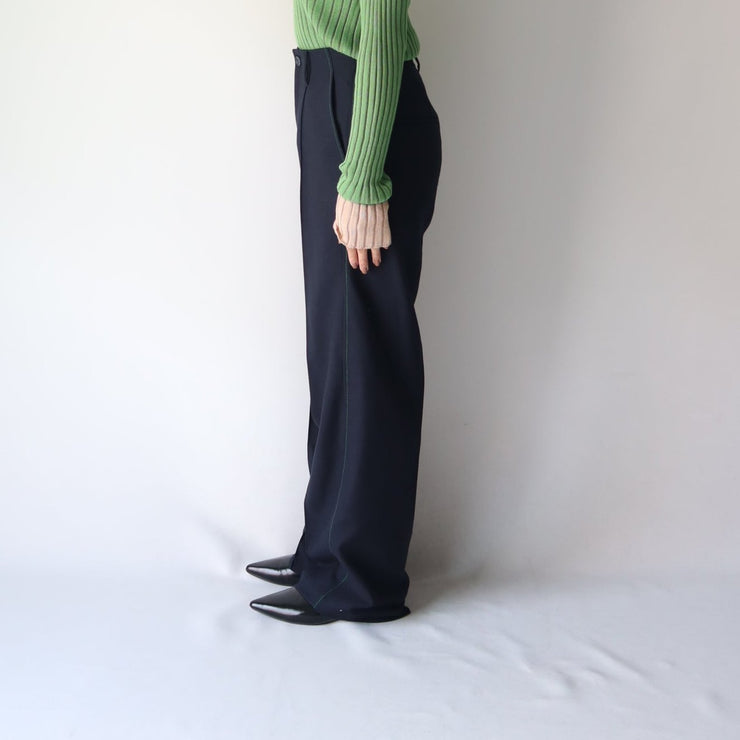 Center press stitch pants/K246-64142