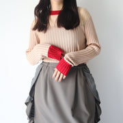 【第4位】Bicolor rib knit/K246-61050