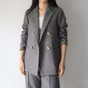 Double tailored jacket /K246-68115