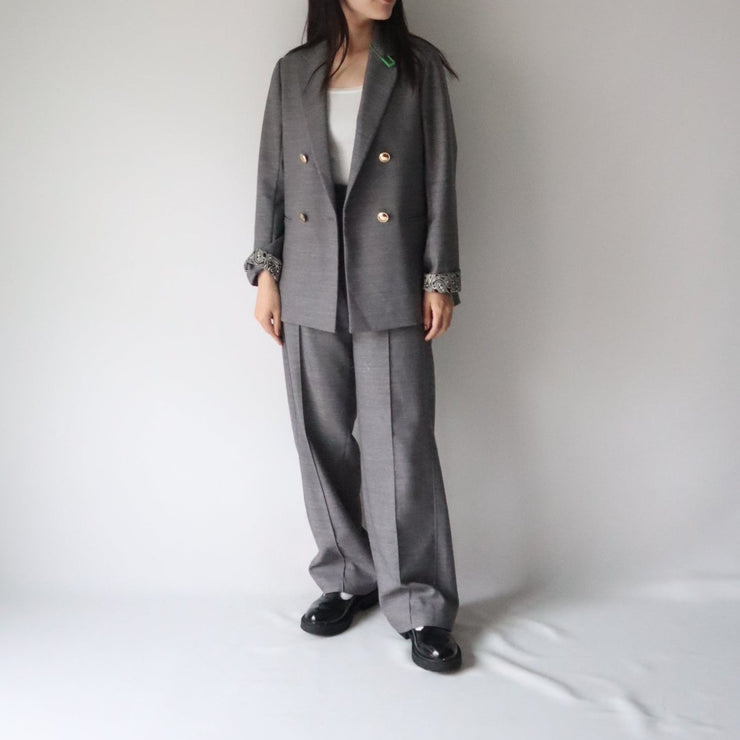 Double tailored jacket /K246-68115