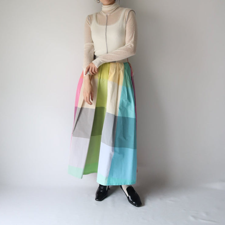 【第3位】Center color sheer knit/K246-61049