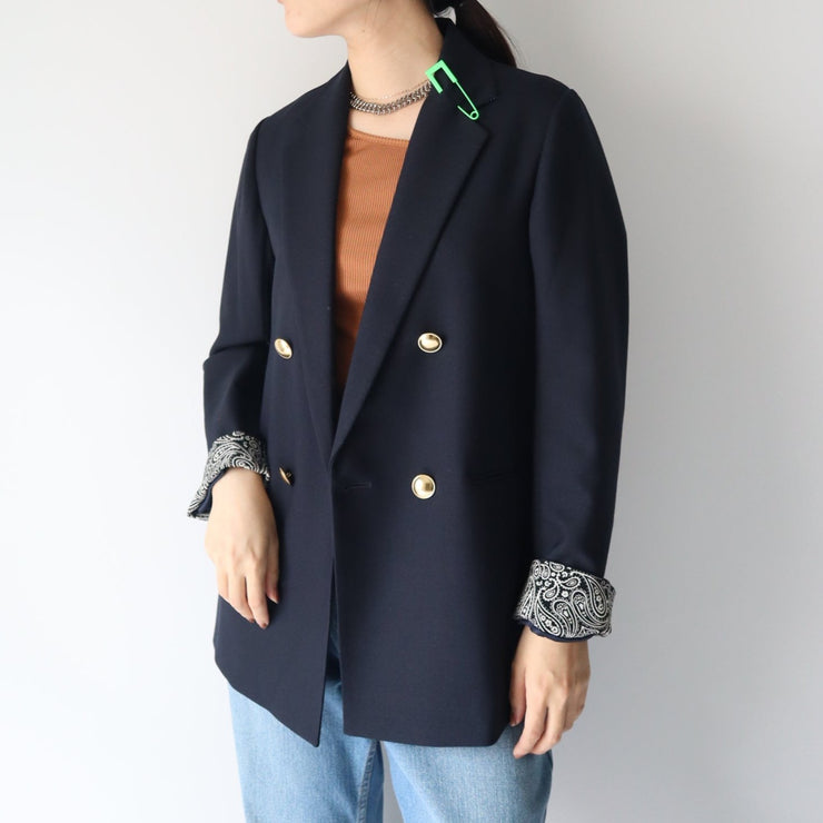 Double tailored jacket /K246-68115