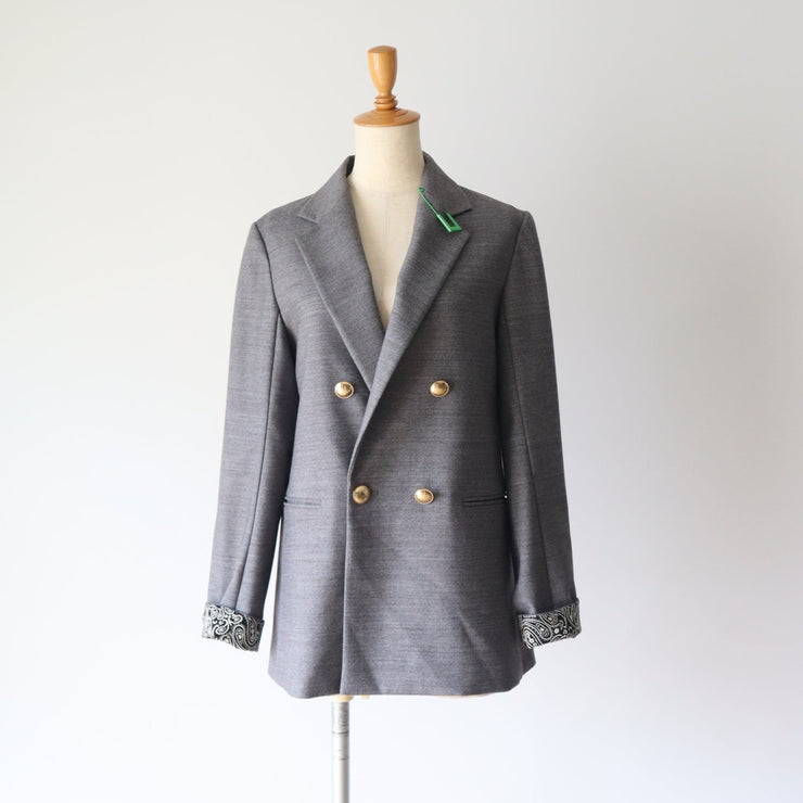 Double tailored jacket /K246-68115